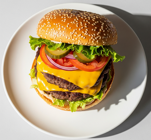 Mustard Sizzle Burger 