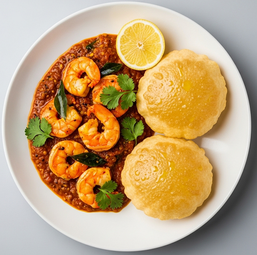 King Prawn Poori 