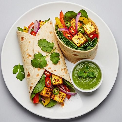 Paneer Perfection Wrap 